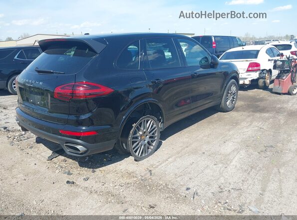 WP1AA2A20HKA81576 2017 PORSCHE CAYENNE Black Задня права чверть