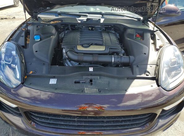 WP1AA2A23HKA84388 2017 PORSCHE CAYENNE Brown 