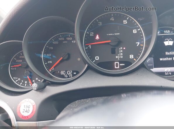 WP1AA2A24HKA88157 2017 PORSCHE CAYENNE Black 