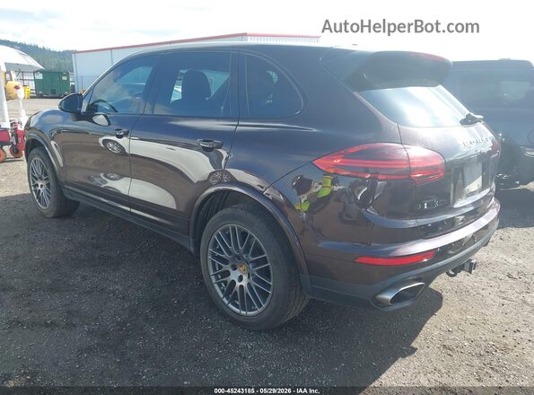 WP1AA2A24JKA02402 2018 PORSCHE CAYENNE Maroon Հետևի ձախ
