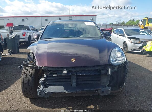 WP1AA2A24JKA02402 2018 PORSCHE CAYENNE Maroon Սալոնի հետևի տեսք
