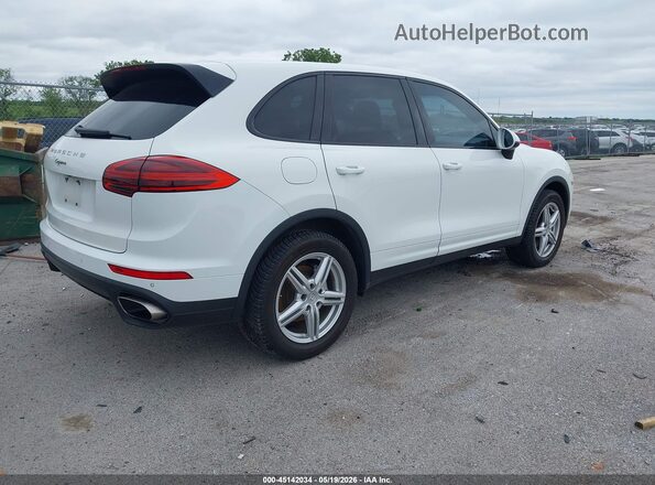WP1AA2A26GLA04820 2016 PORSCHE CAYENNE White Հետևի աջ