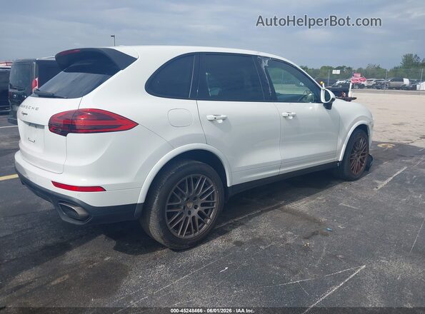 WP1AA2A29HKA82869 2017 PORSCHE CAYENNE Белый Задняя правая четверть