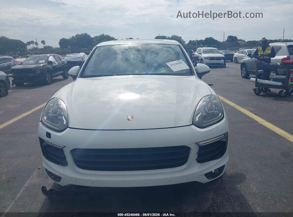 WP1AA2A29HKA82869 2017 PORSCHE CAYENNE Белый Вид щитка приборов