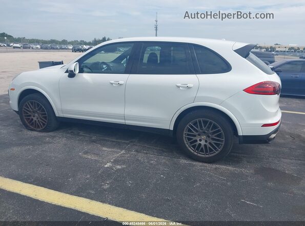 WP1AA2A29HKA82869 2017 PORSCHE CAYENNE Белый Задняя левая четверть