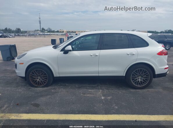 WP1AA2A29HKA82869 2017 PORSCHE CAYENNE Белый Панорамный вид салона 360°
