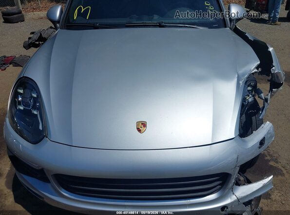 WP1AA2A2XHKA81648 2017 PORSCHE CAYENNE Серебряный Вид сзади