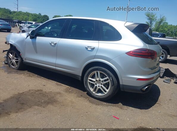 WP1AA2A2XHKA81648 2017 PORSCHE CAYENNE Серебряный Задняя левая четверть