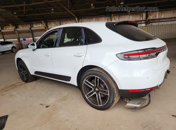 WP1AA2A50LLB06988 2020 PORSCHE MACAN Белый Задняя левая четверть