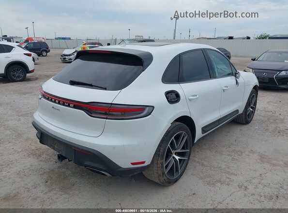 WP1AA2A50RLB13383 2024 PORSCHE MACAN White უკანა მარჯვენა