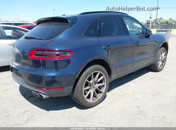 WP1AA2A51JLB25577 2018 PORSCHE MACAN Dark Blue Tył prawy