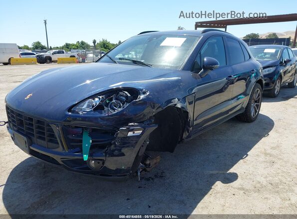 WP1AA2A51JLB25577 2018 PORSCHE MACAN Dark Blue Przód lewy