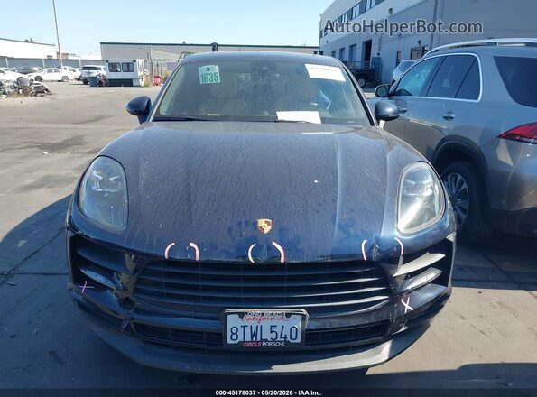 WP1AA2A51LLB13450 2020 PORSCHE MACAN Синий Вид задней части салона