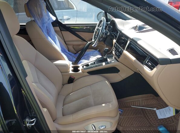 WP1AA2A51LLB13450 2020 PORSCHE MACAN Синий Вид салона спереди
