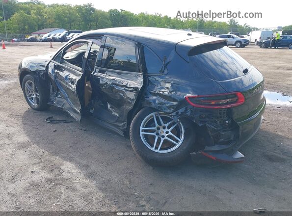 WP1AA2A52HLB81540 2017 PORSCHE MACAN Black Задня ліва чверть
