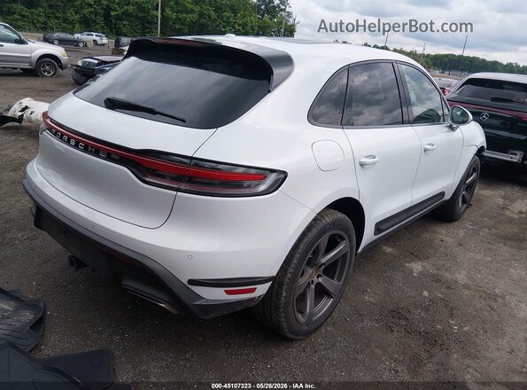 WP1AA2A52NLB01696 2022 PORSCHE MACAN Белый Задняя правая четверть