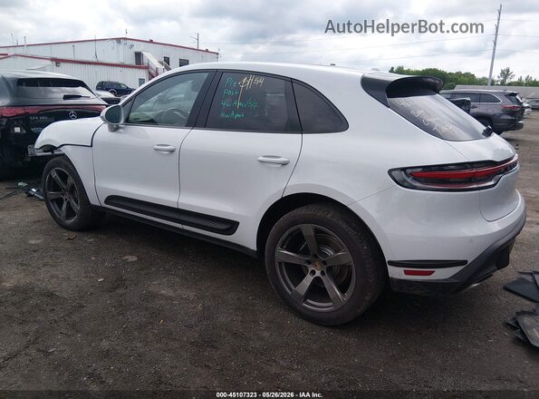 WP1AA2A52NLB01696 2022 PORSCHE MACAN Белый Задняя левая четверть