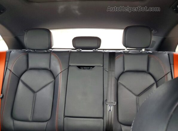 WP1AA2A52PLB12099 2023 PORSCHE MACAN Orange Widok tylnych siedzeń