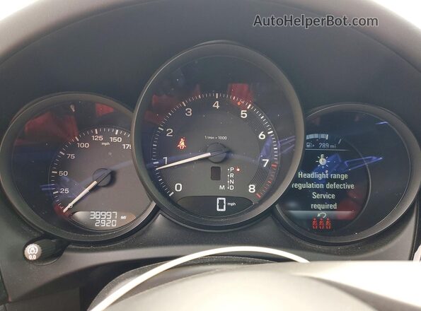 WP1AA2A52PLB12099 2023 PORSCHE MACAN Orange Widok zestawu wskaźników