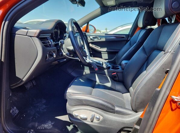 WP1AA2A52PLB12099 2023 PORSCHE MACAN Orange Widok wnętrza z przodu