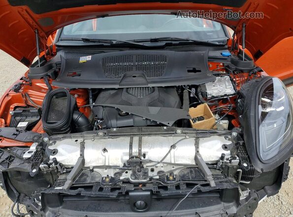 WP1AA2A52PLB12099 2023 PORSCHE MACAN Orange Widok komory silnika