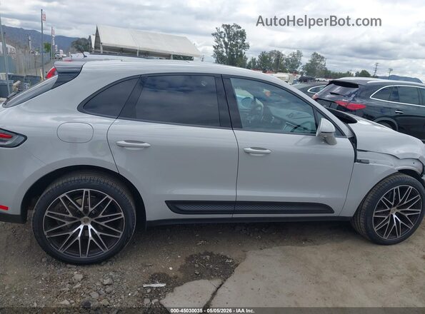 WP1AA2A52SLB00205 2025 PORSCHE MACAN Gray Вид задньої частини салону