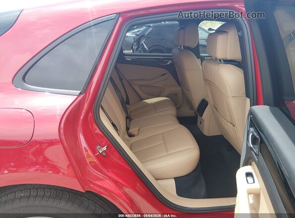 WP1AA2A52SLB13665 2025 PORSCHE MACAN Red Вид наклейки з VIN-кодом