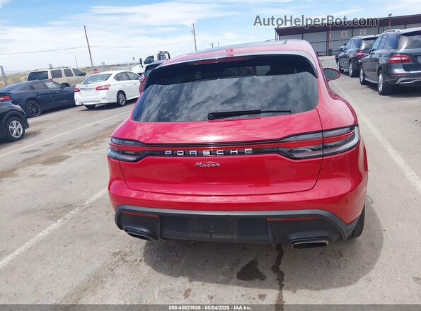 WP1AA2A52SLB13665 2025 PORSCHE MACAN Red 
