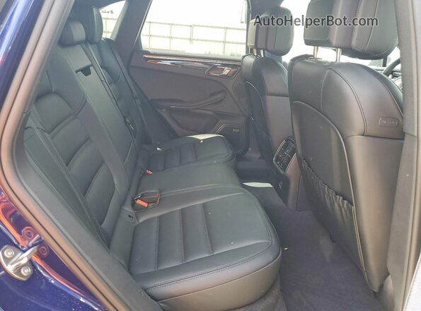 WP1AA2A52TLB08239 2026 PORSCHE MACAN Blue უკანა სალონის ხედი