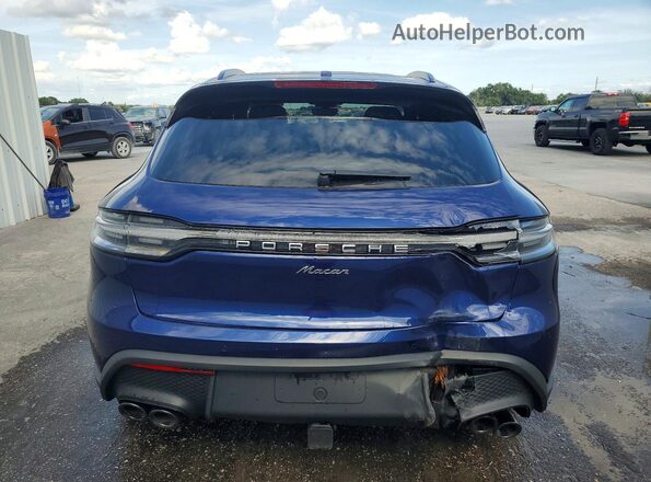 WP1AA2A52TLB08239 2026 PORSCHE MACAN Blue უკანა ხედი