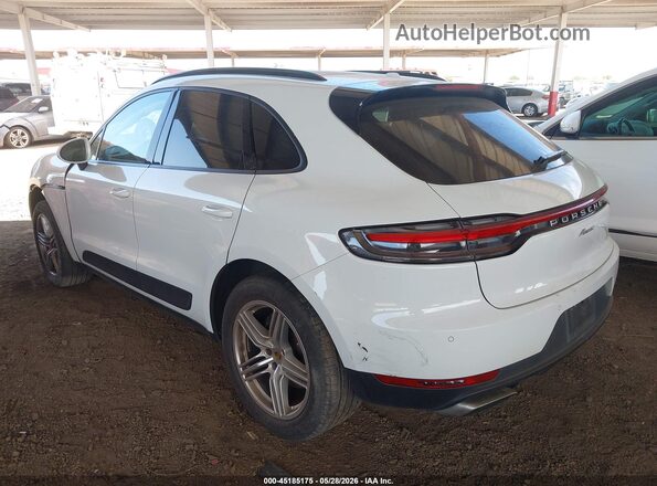 WP1AA2A53MLB11264 2021 PORSCHE MACAN Белый Задняя левая четверть