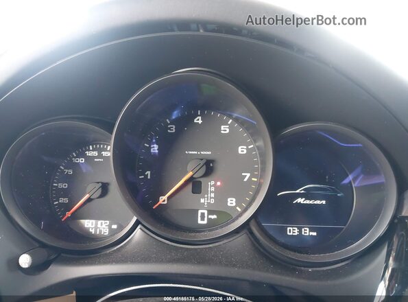 WP1AA2A53MLB11264 2021 PORSCHE MACAN Белый Вид задних сидений