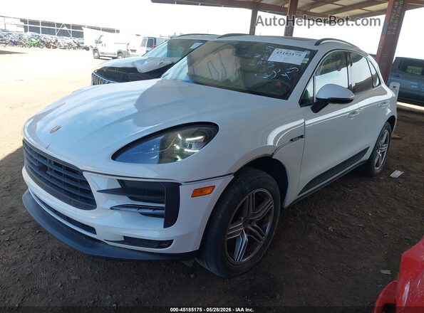 WP1AA2A53MLB11264 2021 PORSCHE MACAN Белый Передняя левая четверть