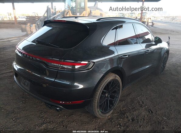 WP1AA2A53MLB17551 2021 PORSCHE MACAN Черный Задняя правая четверть