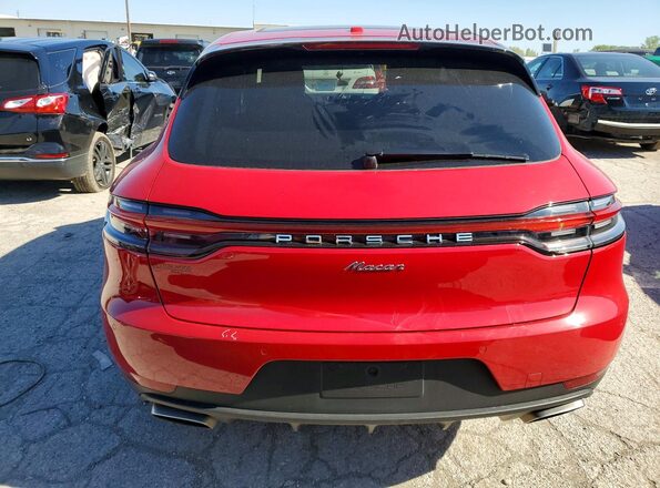 WP1AA2A54LLB04161 2020 PORSCHE MACAN Red Vista trasera