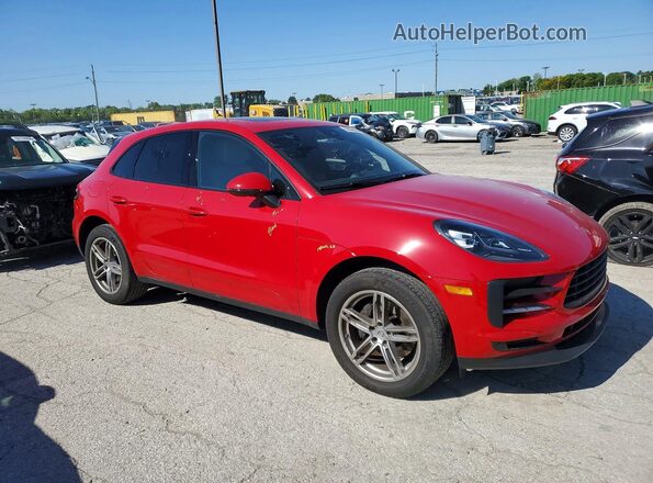 WP1AA2A54LLB04161 2020 PORSCHE MACAN Red Delantero derecho
