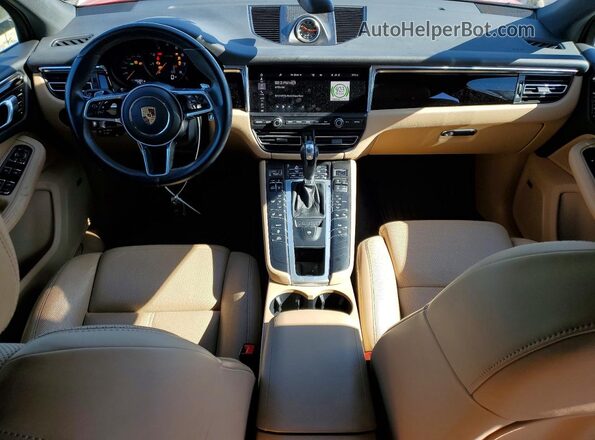 WP1AA2A54LLB04161 2020 PORSCHE MACAN Red Vista del salpicadero