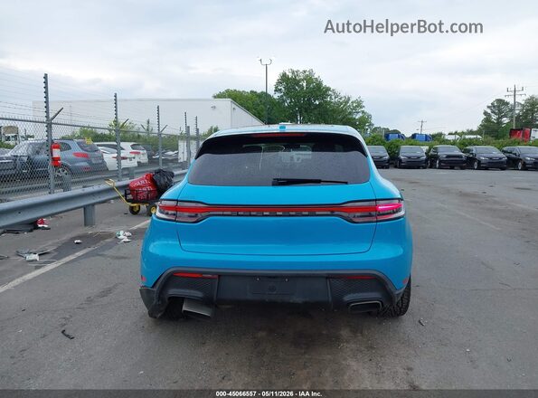 WP1AA2A54NLB06334 2022 PORSCHE MACAN Light Blue 