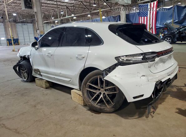 WP1AA2A54NLB08343 2022 PORSCHE MACAN Белый Задняя левая четверть