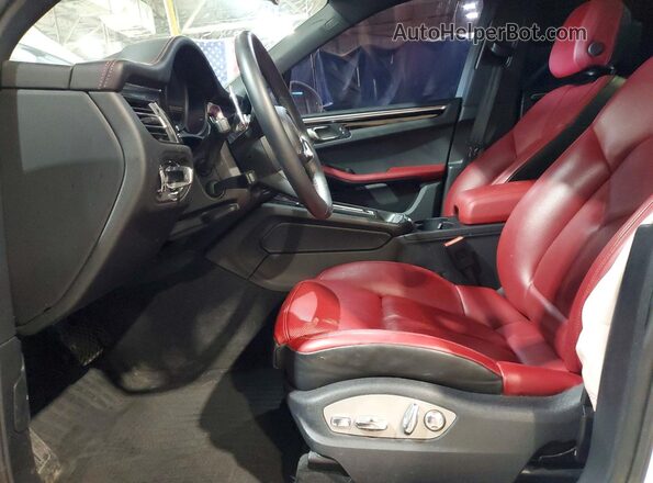 WP1AA2A54NLB08343 2022 PORSCHE MACAN Белый Вид салона спереди