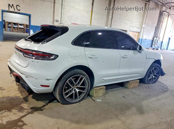 WP1AA2A54NLB08343 2022 PORSCHE MACAN Белый Задняя правая четверть