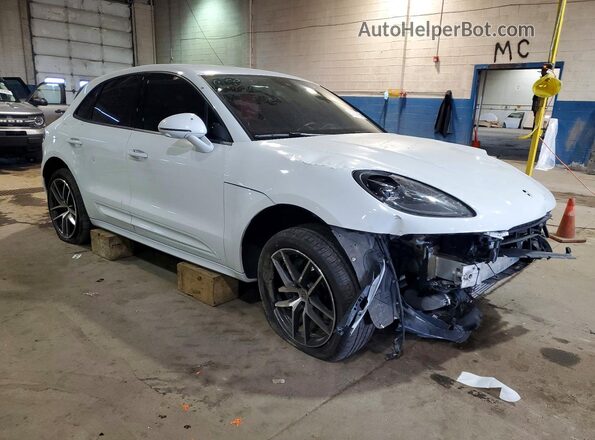 WP1AA2A54NLB08343 2022 PORSCHE MACAN Белый Передняя правая четверть