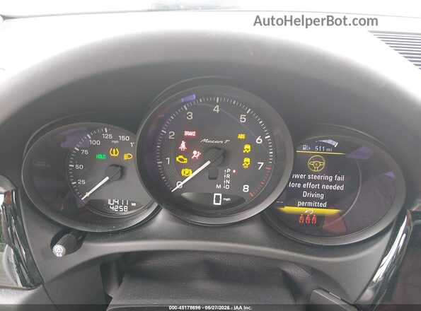 WP1AA2A54SLB09231 2025 PORSCHE MACAN White Widok tylnych siedzeń