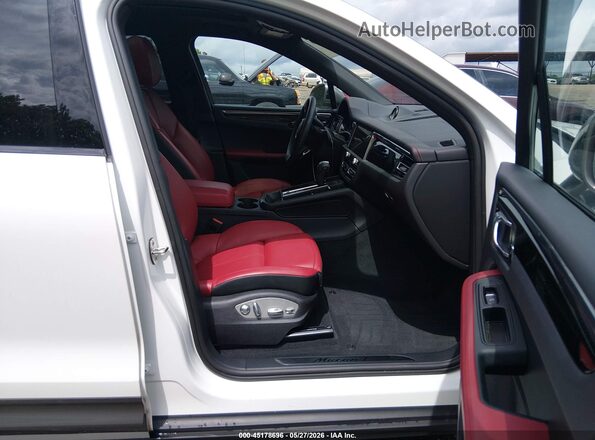 WP1AA2A54SLB09231 2025 PORSCHE MACAN White Widok wnętrza z przodu