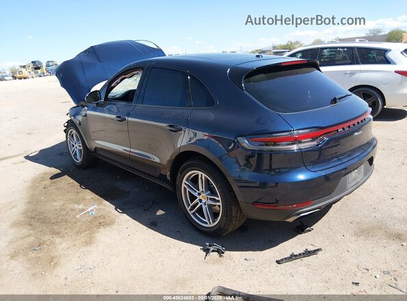 WP1AA2A55LLB10759 2020 PORSCHE MACAN Blue უკანა მარცხენა