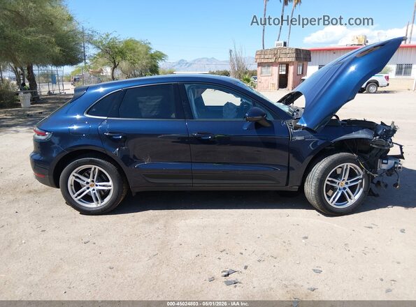 WP1AA2A55LLB10759 2020 PORSCHE MACAN Blue უკანა სალონის ხედი