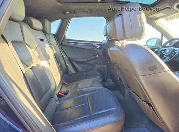 WP1AA2A55MLB08172 2021 PORSCHE MACAN Blue Rear interior view