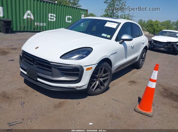 WP1AA2A55PLB00139 2023 PORSCHE MACAN Белый Передняя левая четверть