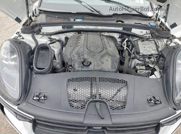 WP1AA2A55PLB14414 2023 PORSCHE MACAN Белый Вид подкапотного пространства