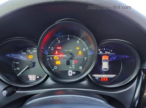 WP1AA2A55SLB11263 2025 PORSCHE MACAN Black ხელსაწყოთა პანელის ხედი